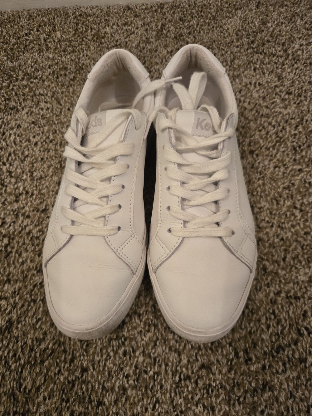 Keds Classic White Leather Sneakers